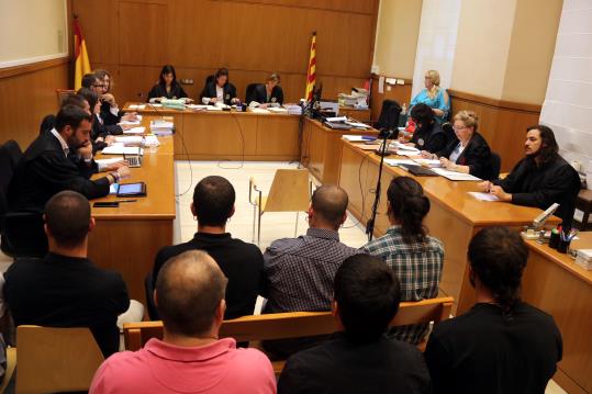 Inici del judici conegut com a 'cas Montoro' a l'Audiència de Barcelona, el 25 de juny del 2018. ACN