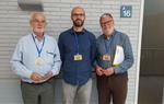 Jordi Cuyàs, Xavi Mitjans i Ricard Ibañez, al secretariat nacional de l'ANC. ANC