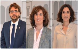 Jordi Mas cedeix les regidories de Medi Ambient, Habitatge i Salut a Rossell, Tubau i Moliné. Ajuntament de Sitges