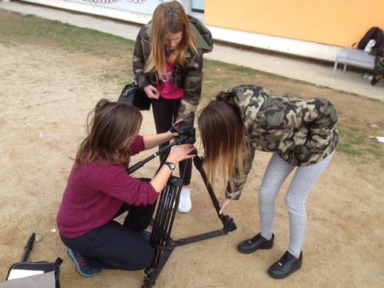 Joves de Cubelles creen el vídeo contra la violència masclista 