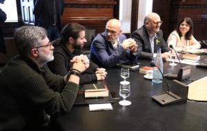 JxCat, ERC i la CUP, decidits a tirar endavant el ple d'investidura malgrat les condicions del TC. ACN