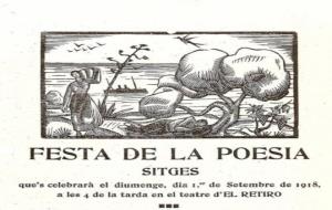 La 12a Festa de la Poesia a Sitges commemora el centenari de la Festa de 1918. EIX