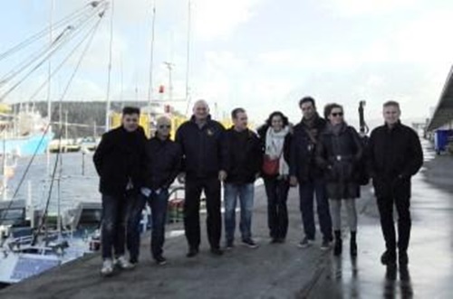La Confraria de Pescadors de Vilanova estudia les experiències innovadores de comercialització d'Astúries. Ajuntament de Vilanova