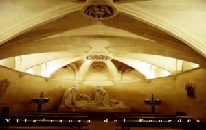 La cripta de Santa Maria i l’església de Sant Francesc de Vilafranca obriran els dissabtes al matí