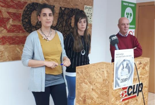 La CUP de Vilafranca titlla d’irresponsable el govern sociovergent en matèria d’habitatge. CUP