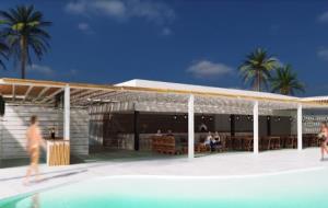 La Daurada Beach Club obrirà un nou espai de gastronomia, d’oci i piscina vora el mar. EIX