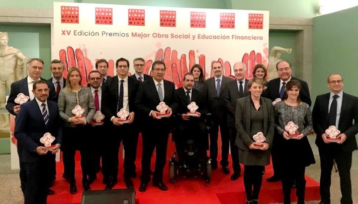 La Fundació Pinnae, reconeguda als XV Premis d’Obra Social de la revista ‘Actualidad Económica’. EIX