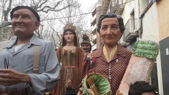 La geganta Teresina de l'Arboç. Gegants i Nans de l’Arboç