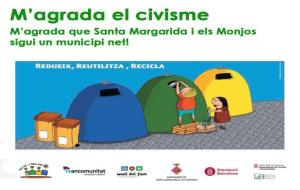 La Mancomunitat Penedès Garraf lliura un estudi sobre la recollida de residus a Santa Margarida i els Monjos. EIX