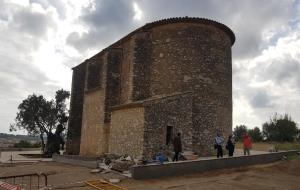 La nova plaça de l'ermita de Sant Pau es podrà estrenar per a la festa major