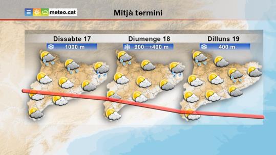 La primavera arribarà amb glaçades i previsió de nevades a 700 metres. Meteocat