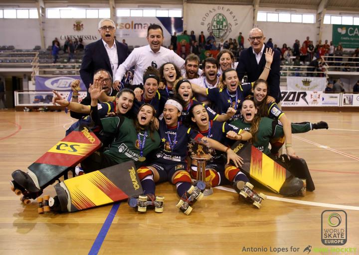 La selecció femenina guanya l'Europeu. CERS