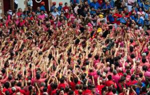 La Vella de Valls destrona Vilafranca i s’imposa al Concurs de Castells de Tarragona. Xavi Jurio