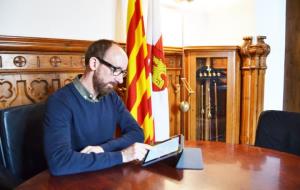 L'alcalde de Sitges, Miquel Forns. Ajuntament de Sitges