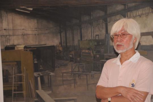 L’art contemporani de Yoichi Tanabe s’exhibeix per primer cop al Centre Cultural Miramar. Ajuntament de Sitges