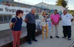 Les pistes d'atletisme de Vilanova ja porten el nom de Carme Sugrañes Blay