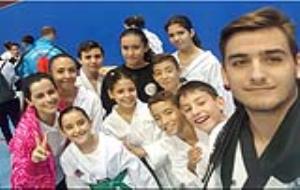 L’escola Chois de Canyelles al campionat de taekwondo
