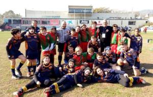 L’escola del Rugbi Nova Olivella al Baldiri Aleu. Eix