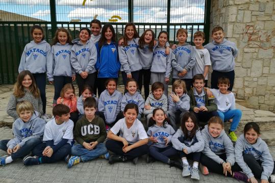 Lliga Catalana de Natació Benjamí i Prebenjamí. Eix