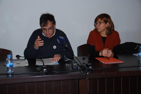 Lluís Giralt i Glòria Garcia. CC Garraf
