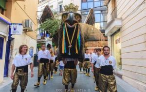 L’Àliga del Vendrell comença avui la celebració del seu cinquè aniversari. Àliga del Vendrell