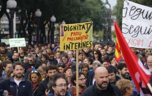 Manifestció de professors i universitaris. ACN / Sílvia Jardí