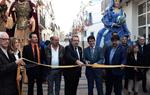 Marc Castells inaugura la remodelació del carrer Major de Sant Llorenç d'Hortons. Diputació de Barcelona