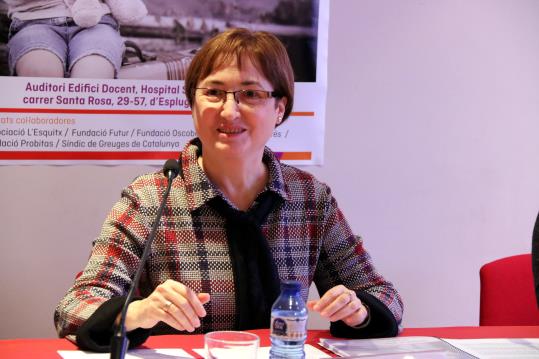 Maria Dolors Navarro, responsable d'Experiència amb el Pacient de Sant Joan de Déu l'1 de març de 2018. ACN