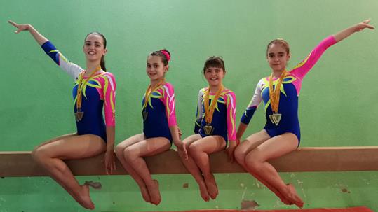 Medallistes a la Final Escolar. Eix