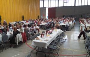 Més de 600 persones assisteixen a la Festa de la Gent Gran, celebrat dissabte a Vilafranca
