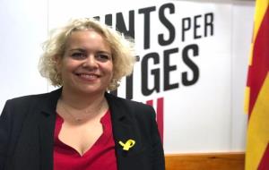 Mònica Gallardo, escollida candidata de Junts per Sitges a l’alcaldia de Sitges per unanimitat. Junts per Sitges
