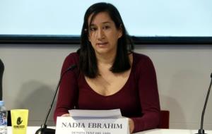 Nadia Ebrahim, denunciant d'una situació de racisme, el 21 de març del 2018. ACN
