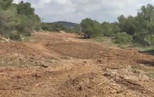 Obres al Bosc de Can Bruguera. Biodiversitat Sitges