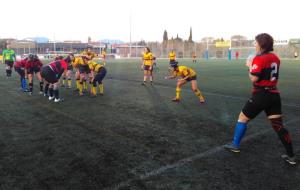 Partit del femení del Anoia Rugby. Eix