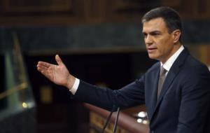 Pedro Sánchez. ACN / Javier Barbancho