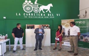 Pere Regull inaugura el nou espai turístic de la Carretera del Vi situat a l’edifici de l’Estació de Tren de Vilafranca