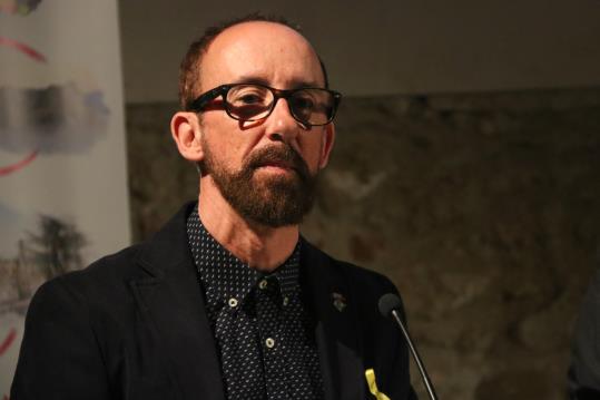 Pla curt de l'alcalde de Sitges i diputat adjunt de Turisme de la Diputació de Barcelona, Miquel Forns. ACN