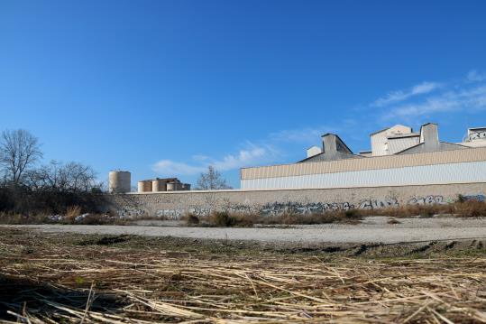 Pla general de la parcel·la que antigament ocupava la fàbrica de ciment Cemex a Vilanova i la Geltrú. ACN