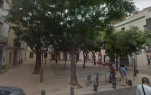 Plaça dels Lledoners de Vilanova. Google Maps