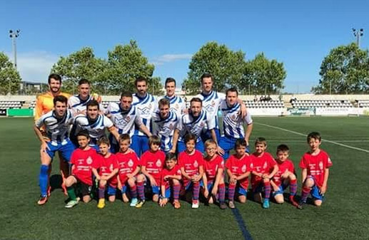 Plantilla del CF Vilanova. Eix