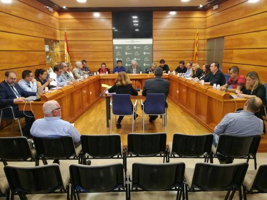 Ple municipal del Vendrell. Ajuntament del Vendrell