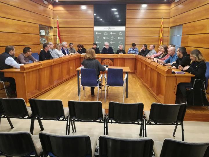 Ple municipal del Vendrell. Ajuntament del Vendrell