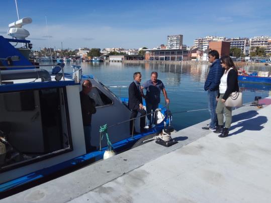 Ports de la Generalitat finalitza les obres del moll pesquer de llevant al port de Vilanova. Generalitat de Catalunya