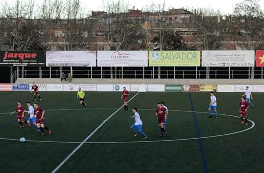 Prat B – CF Suburense. Eix