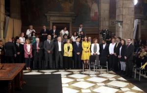 Presa de possessió del nou govern català carregada de simbolisme