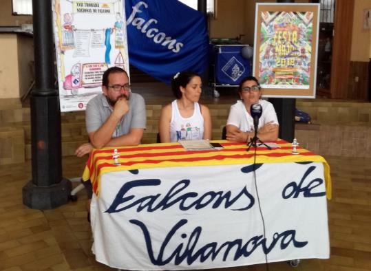 Presentació de la Trobada Nacional de Falcons del 14 de juliol a Vilanova. Cristina Poyatos