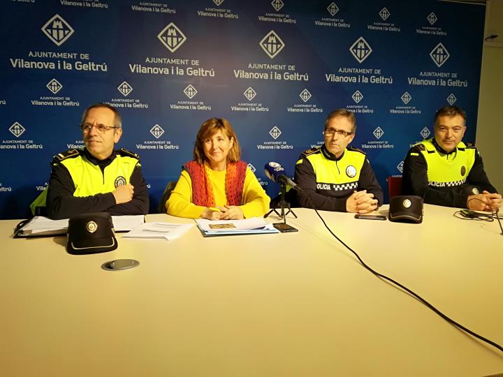 Presentació del projecte de la nova prefectura de la policia de Vilanova. Cristina Poyatos