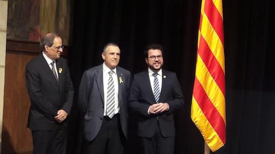 Regull pren possessió del càrrec de Delegat del Govern al Penedès. Ajuntament de Vilafranca