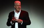 Ron Perlman al rebre el premi Màquina del Temps al Festival de SItges, el 5 d'octubre del 2018. ACN