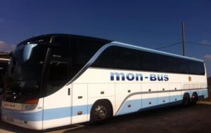 Sant Pere de Ribes acorda amb la Generalitat i Monbus millores en la línia de bus amb Barcelona. Monbus